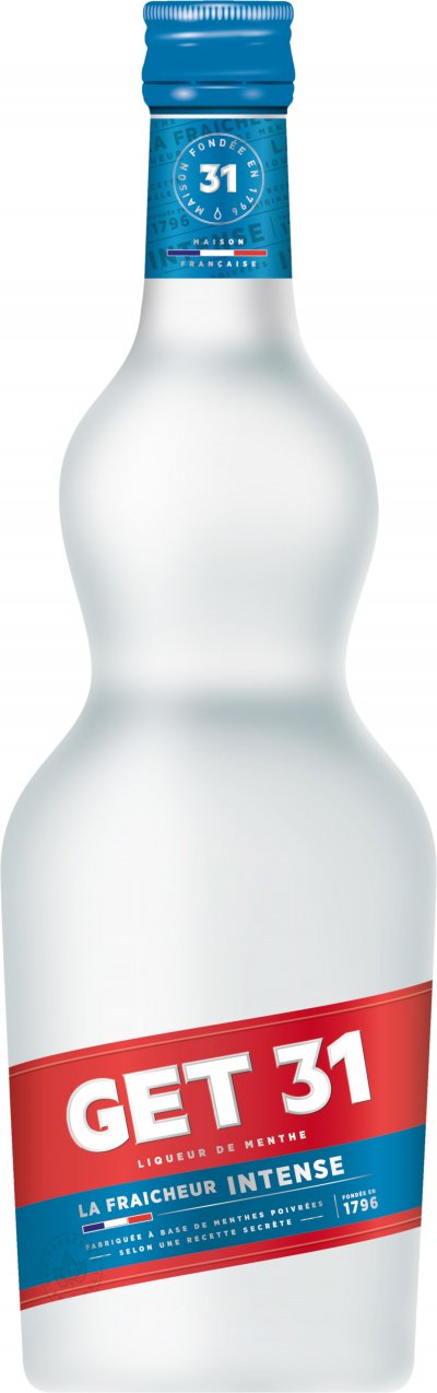 GET Liqueur Menthe Intense  31 - La Bouteille De 70 Cl