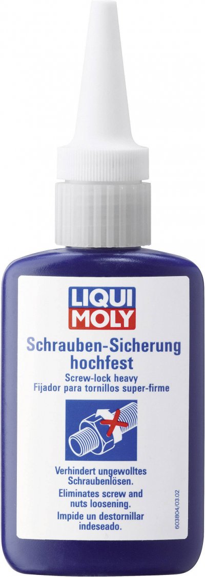 LIQUI MOLY  Frein de vis Frein-filet haute r&eacute;sistance Bouteille 3804