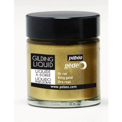 PEBEO Liquide &agrave; dorer P&eacute;b&eacute;o - Dor&eacute; Roi - 30 ml - P&eacute;b&eacute;o - couleur variant