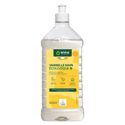 LE VRAI Liquide vaisselle Enzypin - 1 L