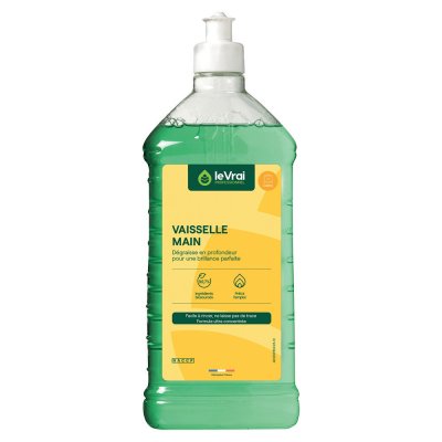 LE VRAI Liquide Vaisselle - Ultra-d&eacute;graissant 1l