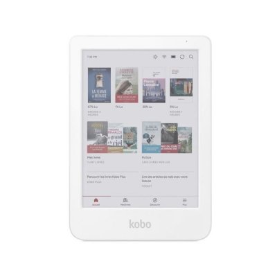 KOBO Liseuse eBook  num&eacute;rique by Fnac Clara Colour 6 16 Go Blanc