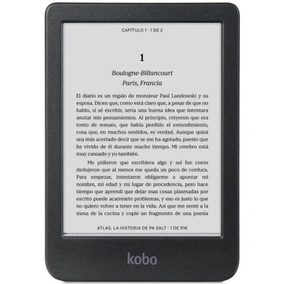 KOBO Liseuse numerique  by Fnac Clara BW 6'' 16 Go Noir