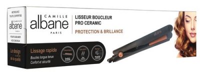 CAMILLE ALBANE Lisseur boucleur  Pro Ceramic 45W Noir 