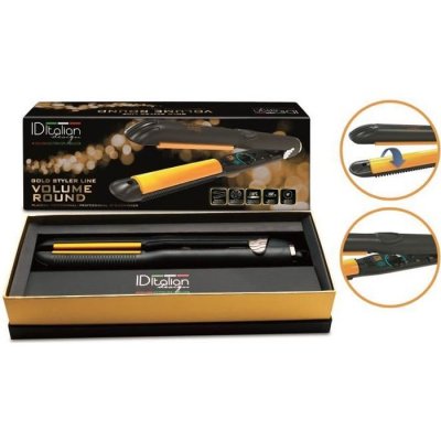 ITALIAN DESIGN Lisseur  Gold Styler Volume Round