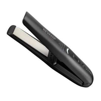 REVAMP Lisseur  Progloss ST-1700-EU2 Parfait Pour le Sac &agrave; Main C&acirc;ble Electrique Tous C&eacute;ramique Noir 