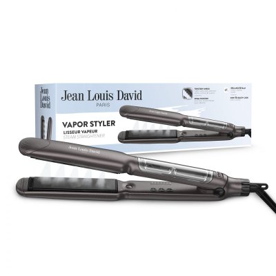 JEAN LOUIS DAVID Lisseur vapeur -  - Vapor Styler - 6 temp&eacute;ratures - Gris