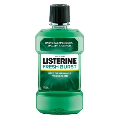 LISTERINE  Antiseptique Elixir de Bouche Freshburst (Vert) 500 ml 500