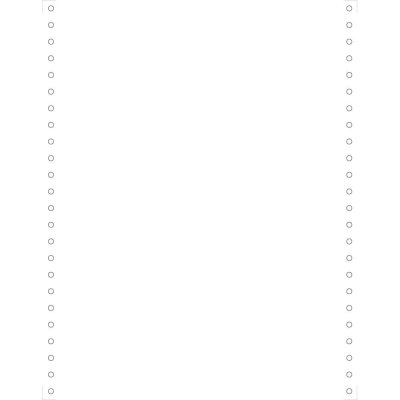 GENERIQUE Listing Blc 2000 Feuilles 240x12 1 Pli Bandes Caroll D&eacute;tach.