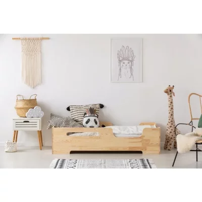 ADEKO KIDS Lit 70x140 sommier inclus lilian - bois