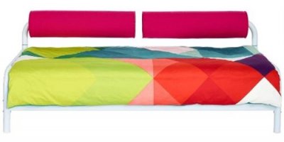HELLOHOME Lit 90x190 cm HELLO HOME coloris rose
