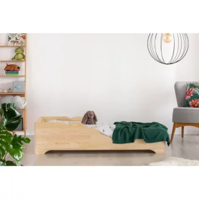 ADEKO KIDS Lit 90x190 sommier inclus blandine - bois
