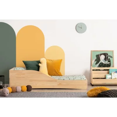 ADEKO KIDS Lit 90x190 sommier inclus ludmilla - bois