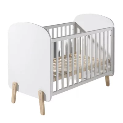 GENERIQUE Lit b&eacute;b&eacute; 60x120 sommier inclus blanc