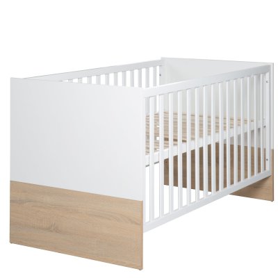 ROBA Lit b&eacute;b&eacute; Gabriella &eacute;volutif et r&eacute;glable 3 hauteurs 70x140