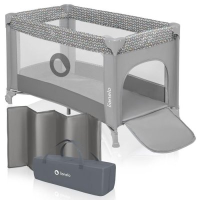 LIONELO Lit b&eacute;b&eacute;  stefi gris concrete LO-STEFI GREY CONCRETE MULTICOLOR