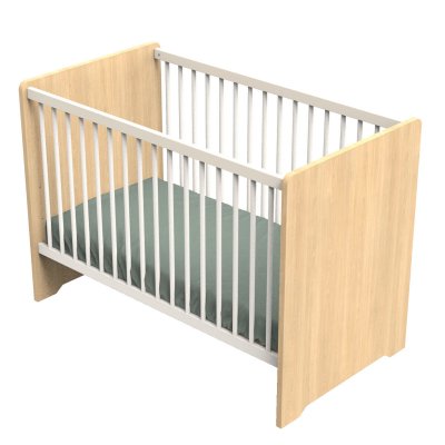 SAUTHON MOBILIER Lit b&eacute;b&eacute; Vanille (60 x 120 cm)