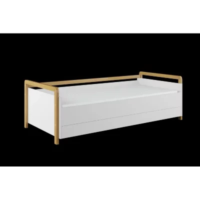 GENERIQUE Lit de repos victor blanc avec un tiroir sans matelas 180/80