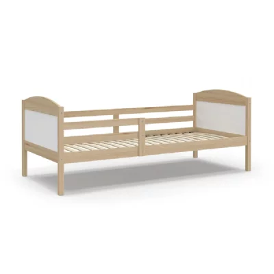 KIDS LITERIE LIT Enfant Mati 90&times;190 Pin Blanc Livr&eacute; avec sommier