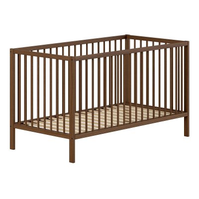 GENERIQUE Lit &eacute;volutif DINO 70x140 noyer - Durable et s&ucirc;r