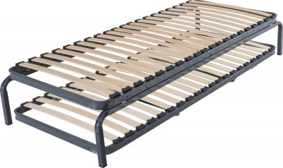 CAMIF Lit gigogne m&eacute;tallique  80 x 190 cm