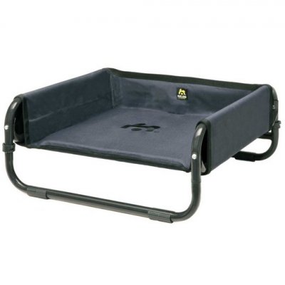 MAELSON Lit moelleux, lit pour chien pliable - anthracite - s - 