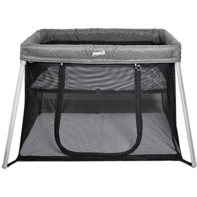 YOUPALA Lit parapluie de voyage Parc bebe pliable 2 niveaux  Zephir