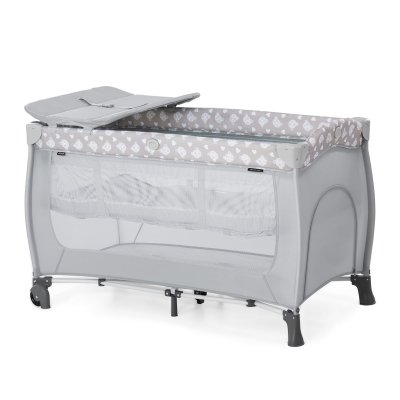 HAUCK Lit Parapluie Sleep and Play Center - Teddy grey