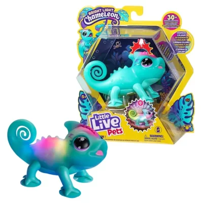 LITTLE LIVE PETS  &ndash; Le cam&eacute;l&eacute;on lumineux : Sunny