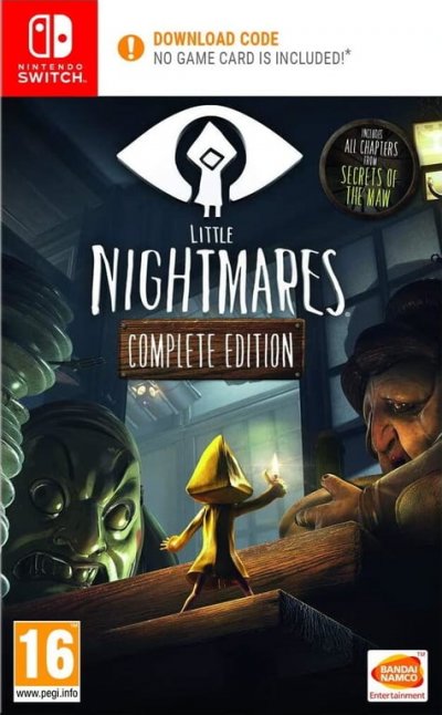 BANDAI NAMCO Little Nightmares Complete Edition Code in a Box Nintendo Switch 