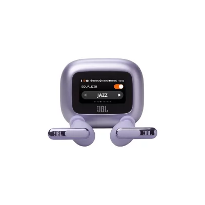 JBL Live Beam 3 Violet - Ecouteurs a reduction de bruit sans fil
