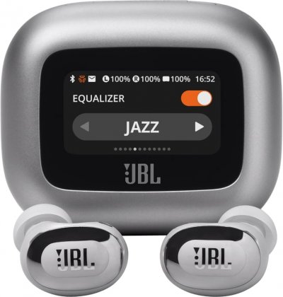 JBL Live Buds 3 Argent - Ecouteurs a reduction de bruit sans fil