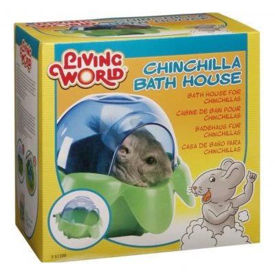 LIVING WORLD  - Cabine de Bain pour Chinchilla