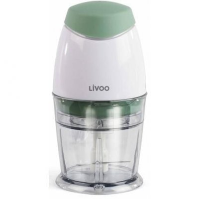 LIVOO  DOP118VE - Hachoir - 0.25 litre - 160 Watt - blanc/vert 