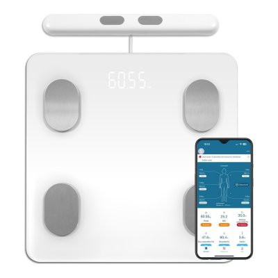 LIVOO  - imp&eacute;dancem&egrave;tre connect&eacute; 180kg10g dom531w - DOM531W