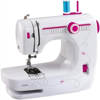 LIVOO  - Machine &agrave; coudre DOM343 + nombreux accessoires