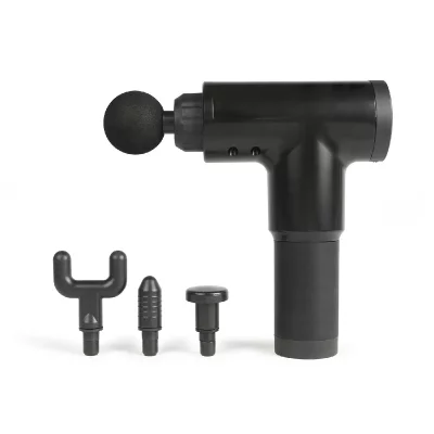 LIVOO  Pistolet de massage sans fil DOS178  Feel good moments ABS Noir