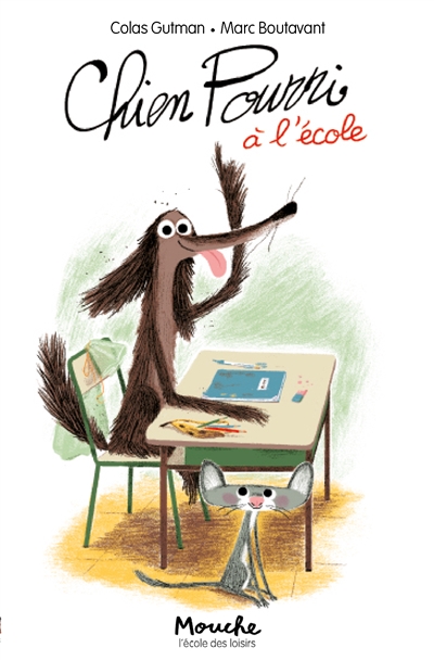 Livre chien pourri &agrave; l'&eacute;cole de gutman-boutavant