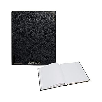 SIGN Livre d' or 128p noir tranche or