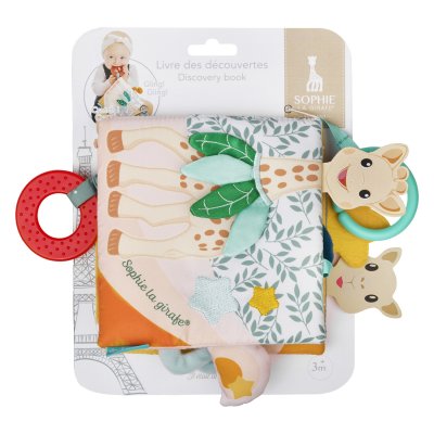 SOPHIE LA GIRAFE Livre des d&eacute;couvertes - VULLI -  - B&eacute;b&eacute;