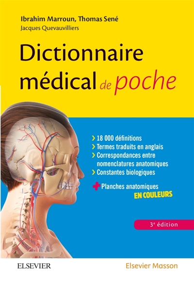 Livre - dictionnaire m&eacute;dical de poche (3e &eacute;dition)