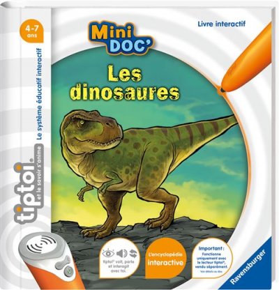 RAVENSBURGER Livre interactif  Tiptoi Mini Doc Les Dinosaures