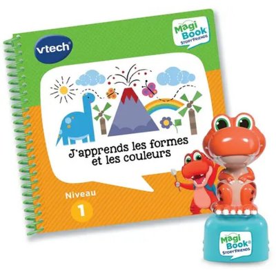 VTECH Livre MagiBook Story'Friends - Formes couleurs - 