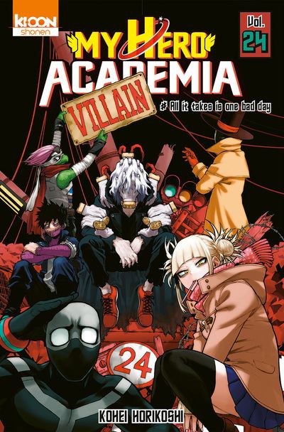 Livre My Hero Academia T24 - Vol24 - Le Livre