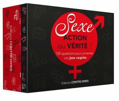 CONTRE DIRES Livre - sexe : action ou v&eacute;rit&eacute;   100 questions pour pimenter vos jeux coquins