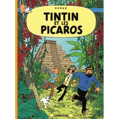 Livre Tintin - T23 - Tintin Et Les Picaros - Le Livre