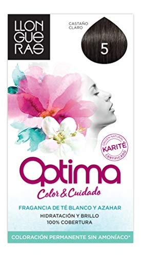 LLONGUERAS  Optima Teinture pour cheveux N5 Light Brown 1ud