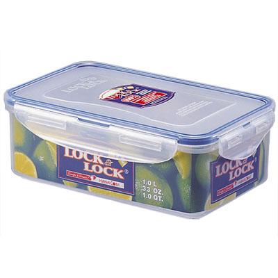 LOCK & LOCK Lock & Lock HPL817 Lot de 6 bo&icirc;tes de conservation rectangulaires