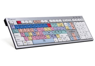 LOGICKEYBOARD  Clavier de montage Adobe Premiere Pro CC - PC - slim Alu