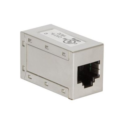 LOGILINK  Adaptateur Coupleur Ethernet Cat 6a RJ45 Argent